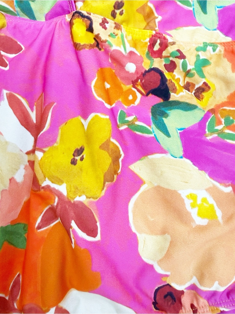 Sezane X Yse Paraiso Swimsuit One-Piece Clayfloral Print Bathing Suit Beach Pool - Picture 10 of 13